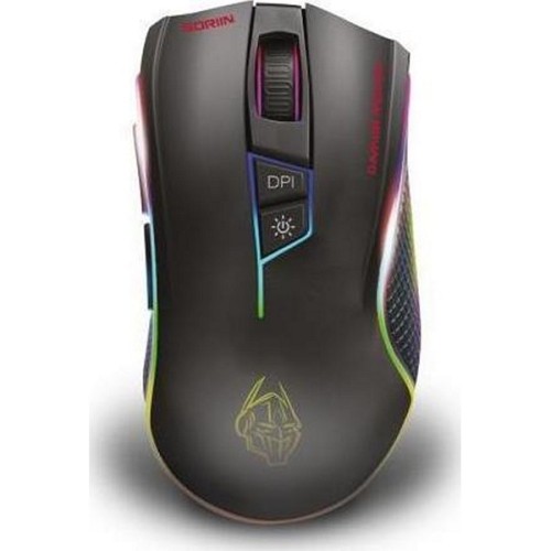 MOUSE ΕΝΣΥΡΜΑΤΟ ZEROGROUND MS-3000G RGB SORIIN GAMING BLACK